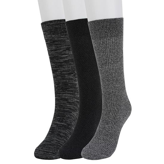 Men's Sonoma Goods For Life® 3-pack Marled Crew Socks