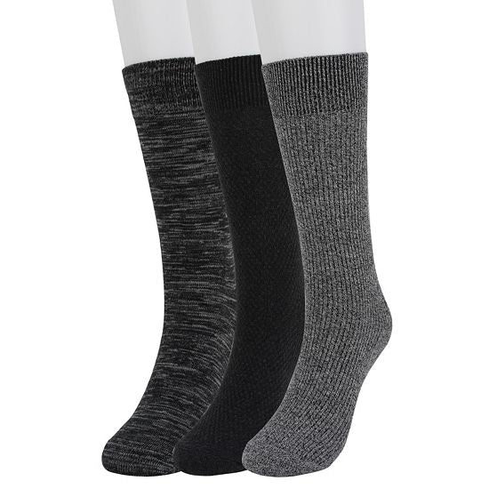 Men's Sonoma Goods For Life® 3-pack Marled Crew Socks