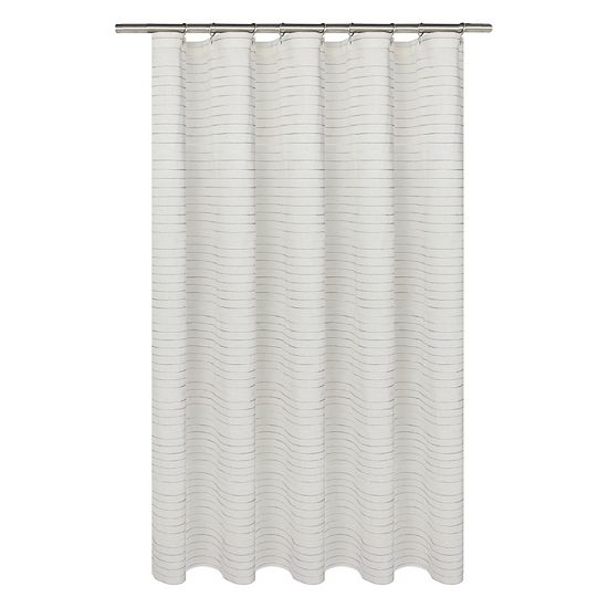 Sonoma Goods For Life® Weft Striped Shower Curtain
