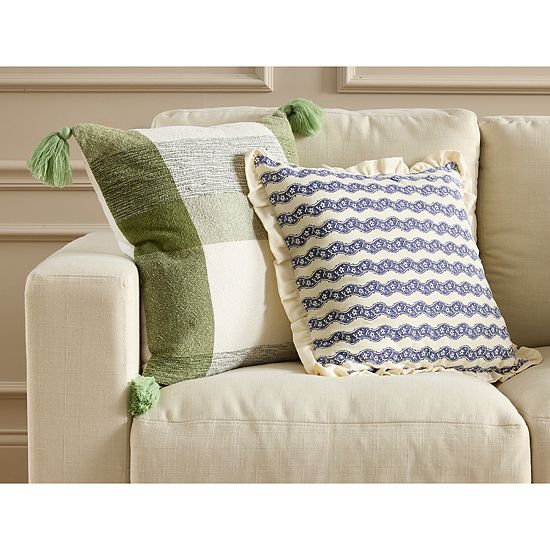 Sonoma Goods For Life® Woven Plaid Throw Pillow