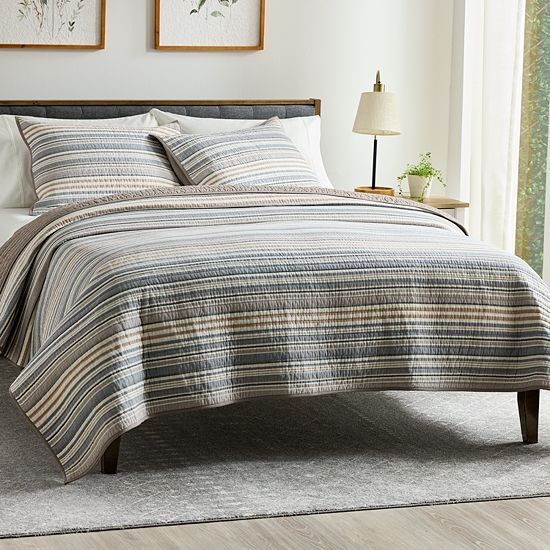 Sonoma Goods For Life® Woven Stripe Quilt Or Sham