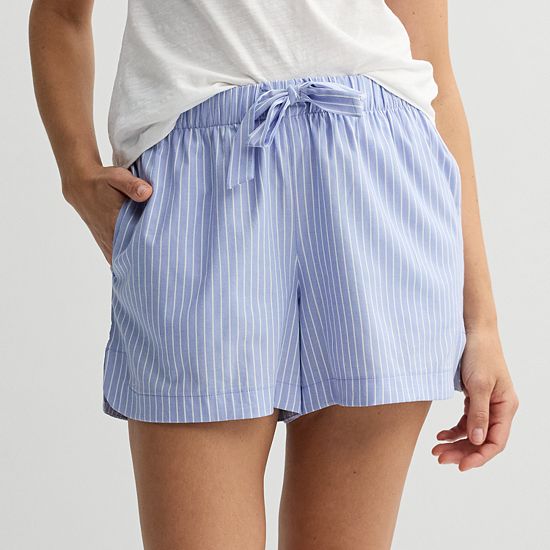 Women's Sonoma Goods For Life® Woven Pajama Shorts