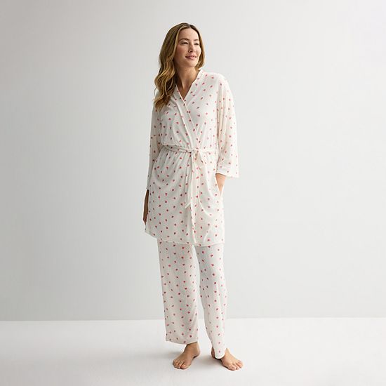 Women's Sonoma Goods For Life® Pointelle Sleep Robe