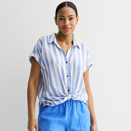 Petite Sonoma Goods For Life® Camp Shirt