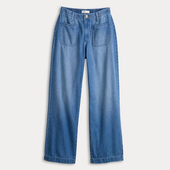 Women's Sonoma Goods For Life® High-Rise Super Drapey Jeans