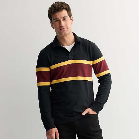 Men's Sonoma Goods For Life® Rugby Polo Shirt