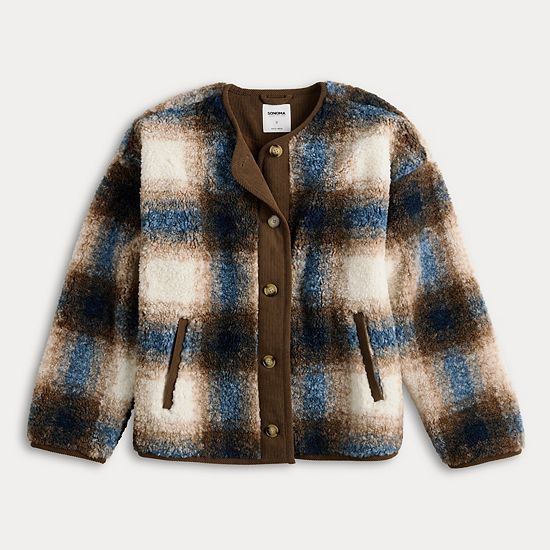 Women's Sonoma Goods For Life® Oversized Collarless Jacket