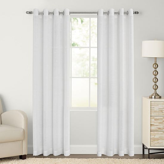  Sonoma Goods For Life® 2-pack Ayden Sheer Window Curtain