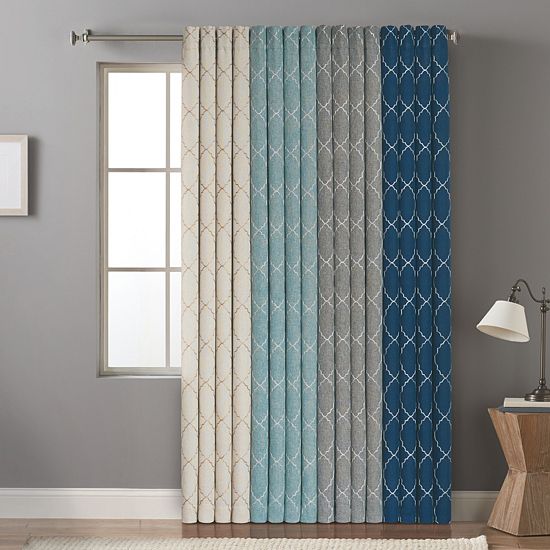  Sonoma Goods For Life® 2-pack Embroidered Dynasty Blackout Curtain