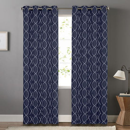  Sonoma Goods For Life® 2-pack Embroidered Dynasty Blackout Curtain