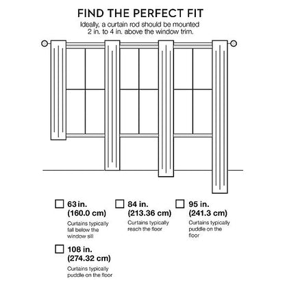  Sonoma Goods For Life® Ultimate Performance 2-Pack Rockport 100% Blackout Curtain