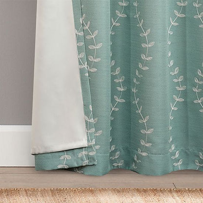  Sonoma Goods For Life® Ultimate Performance 2-Pack Lindley Embroidered 100% Blackout Curtain