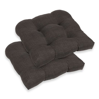  Sonoma Goods For Life® Indoor Outdoor 2-piece Single Wicker Chair Cushion Set