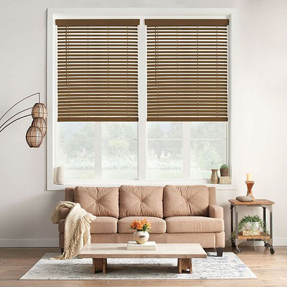  Sonoma Goods For Life® Cordless Faux Wood Blind - 64" Length
