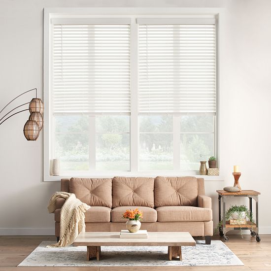  Sonoma Goods For Life® Cordless Faux Wood Blind - 64" Length