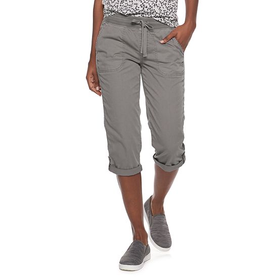  Women's Sonoma Goods For Life® Pull On Utility Capri