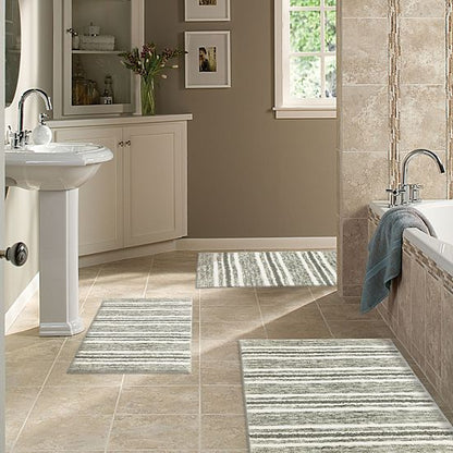  Sonoma Goods For Life® Texture Striped Bath Rug