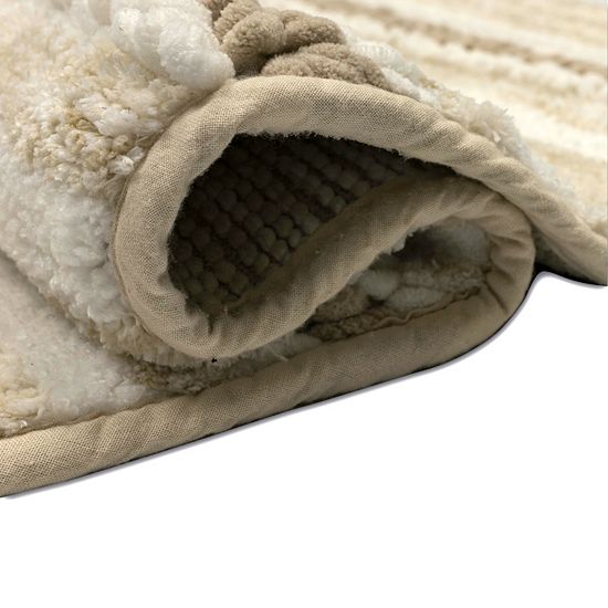  Sonoma Goods For Life® Texture Striped Bath Rug