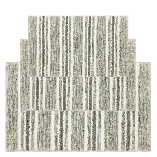  Sonoma Goods For Life® Texture Striped Bath Rug