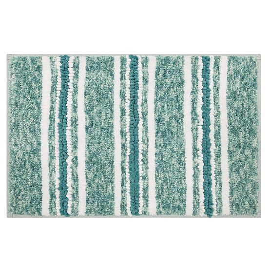  Sonoma Goods For Life® Texture Striped Bath Rug