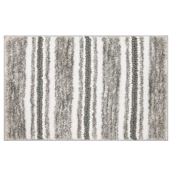  Sonoma Goods For Life® Texture Striped Bath Rug
