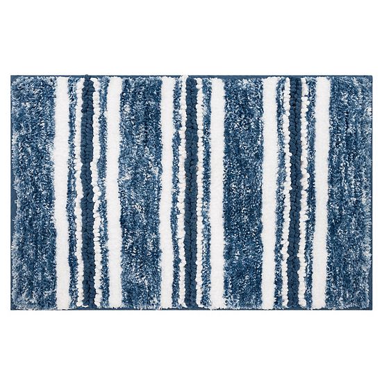  Sonoma Goods For Life® Texture Striped Bath Rug