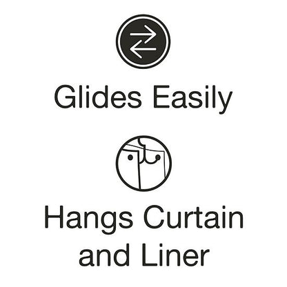  Sonoma Goods For Life® Double Roller Glide Shower Curtain Hooks