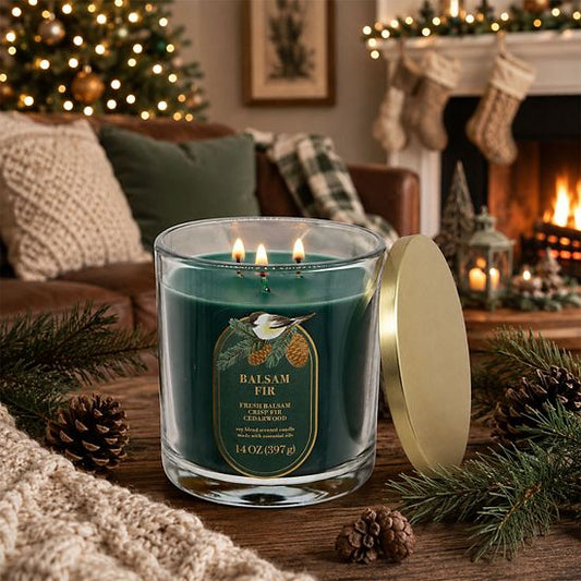 Sonoma Goods For Life® 14-oz. Balsam Fir Single Pour Candle Jar