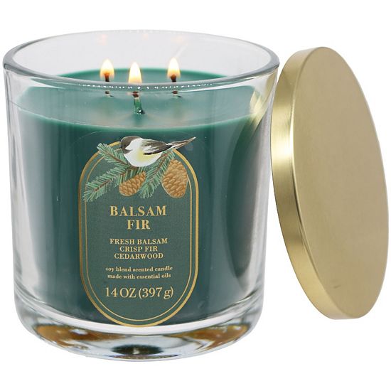 Sonoma Goods For Life® 14-oz. Balsam Fir Single Pour Candle Jar