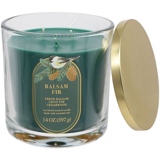  Sonoma Goods For Life® 14-oz. Balsam Fir Single Pour Candle Jar