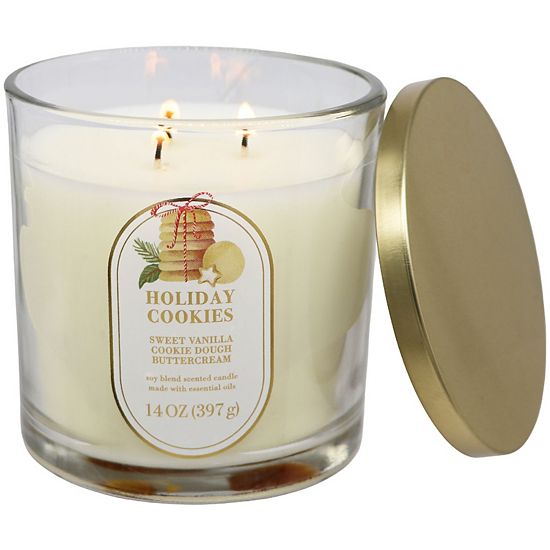  Sonoma Goods For Life® 14-oz. Holiday Cookies Candle Jar