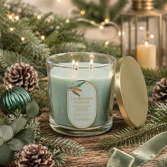  Sonoma Goods For Life® 14-oz. Enchanted Balsam Single Pour Candle