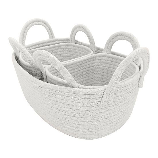  Sonoma Goods For Life® 3-Pack Rope Storage Baskets