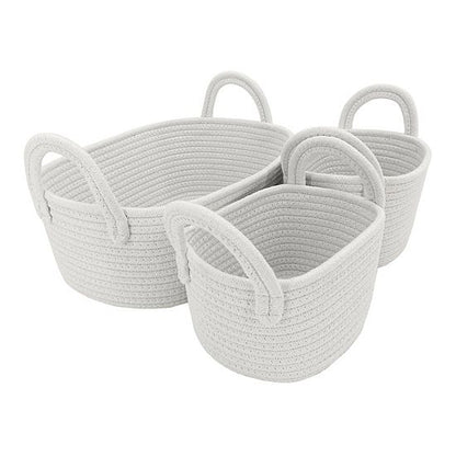  Sonoma Goods For Life® 3-Pack Rope Storage Baskets