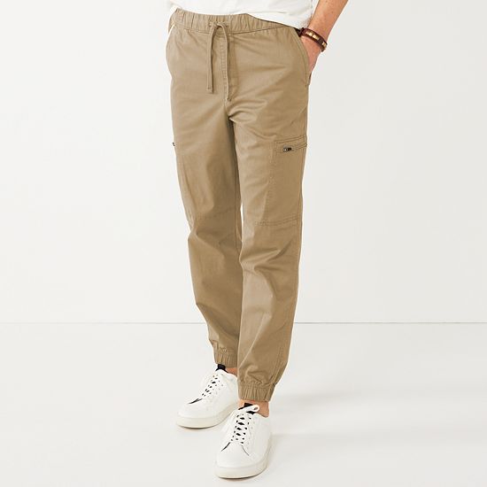  Men's Sonoma Goods For Life® Zip Cargo Jogger Pants