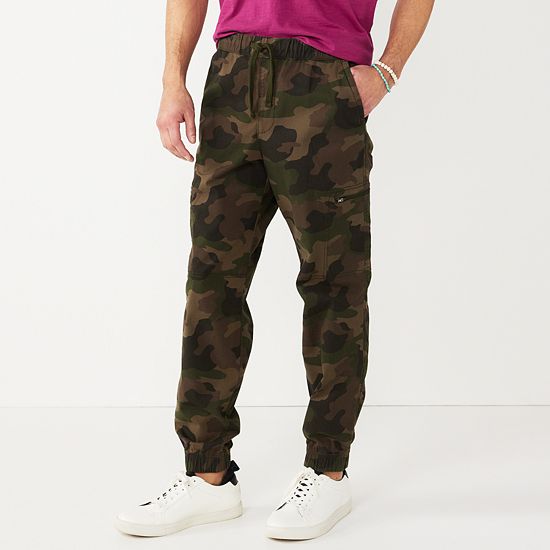  Men's Sonoma Goods For Life® Zip Cargo Jogger Pants