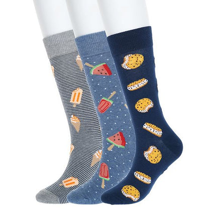  Men's Sonoma Goods For Life® 3-pack Mixed Novelty Socks