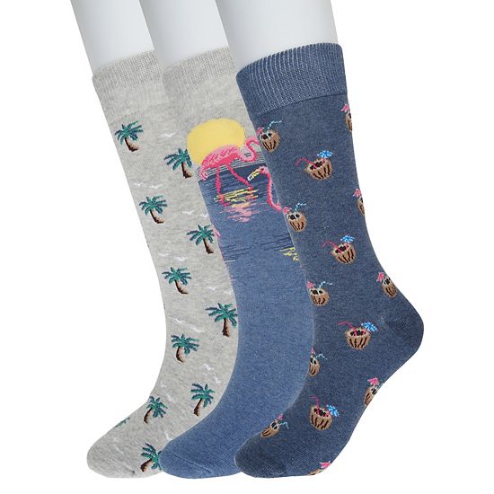  Men's Sonoma Goods For Life® 3-pack Mixed Novelty Socks