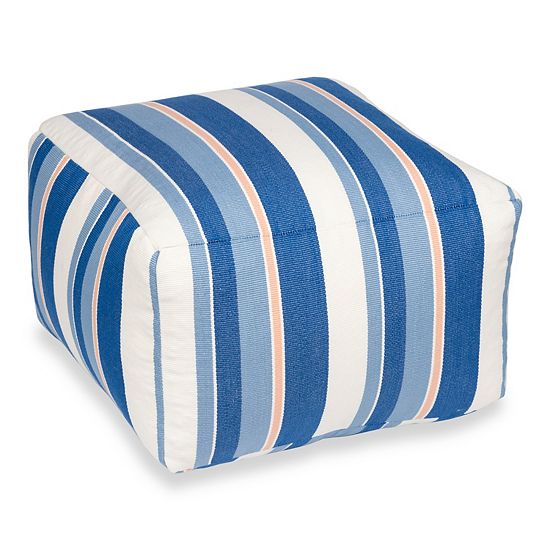  Sonoma Goods For Life® Textured Indoor Outdoor Pouf