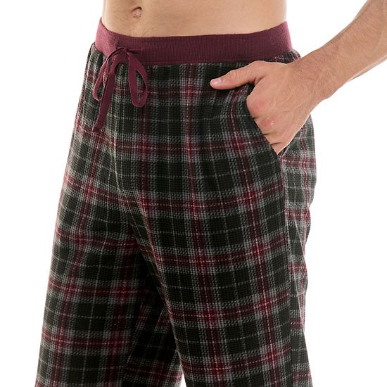  Men's Sonoma Goods For Life® Supersoft Waffle Pajama Pants