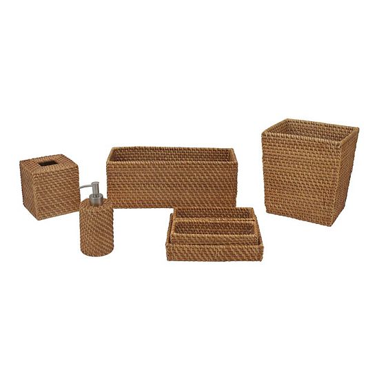  Sonoma Goods For Life® 3-Piece Handwoven Rattan Vanity Set