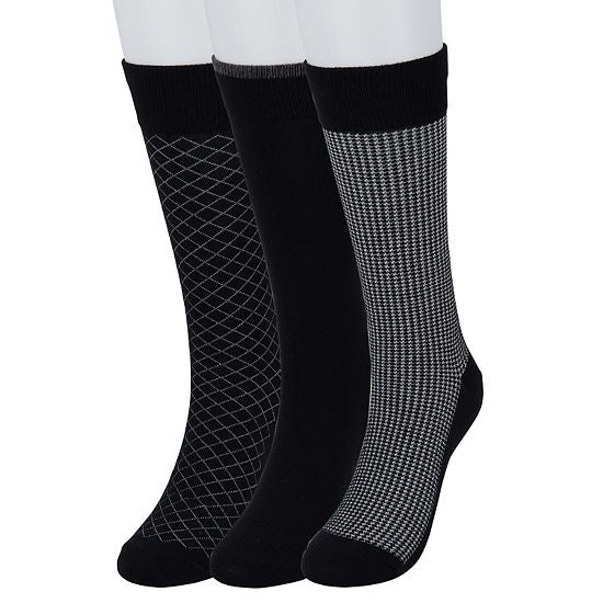  Men's Sonoma Goods For Life® 3-pack Patterned Dress Socks