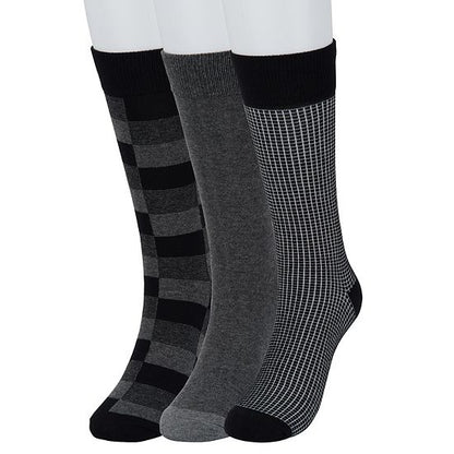  Men's Sonoma Goods For Life® 3-pack Patterned Dress Socks