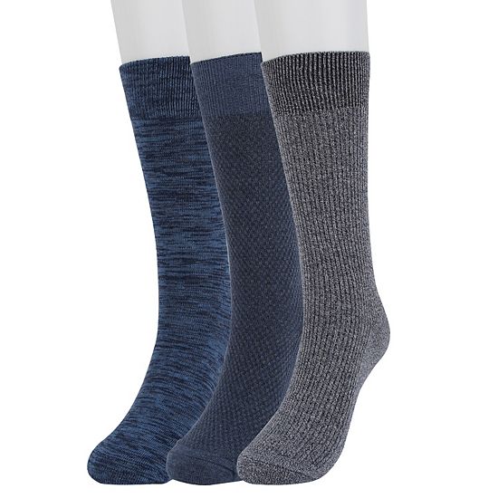  Men's Sonoma Goods For Life® 3-pack Marled Crew Socks