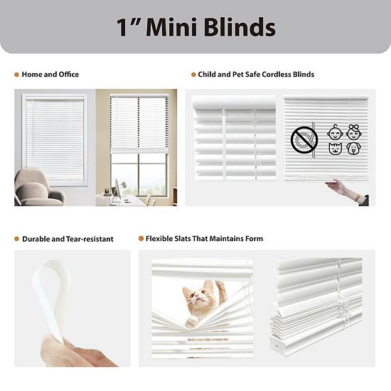  Sonoma Goods For Life® Room Darkening 60-in Mini Blinds