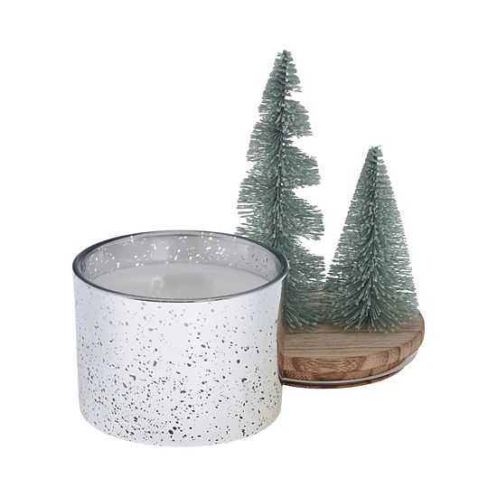  Sonoma Goods For Life® Balsam Fir Speckled 10-oz. Candle With Decorative Tree Lid