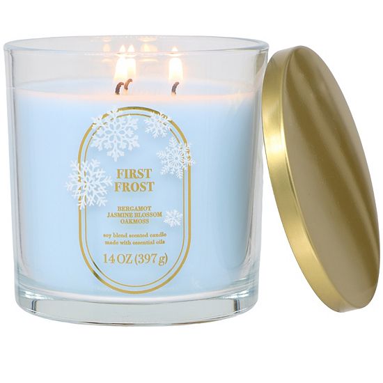  Sonoma Goods For Life® First Frost 14-oz. Soy Blend Scented Candle