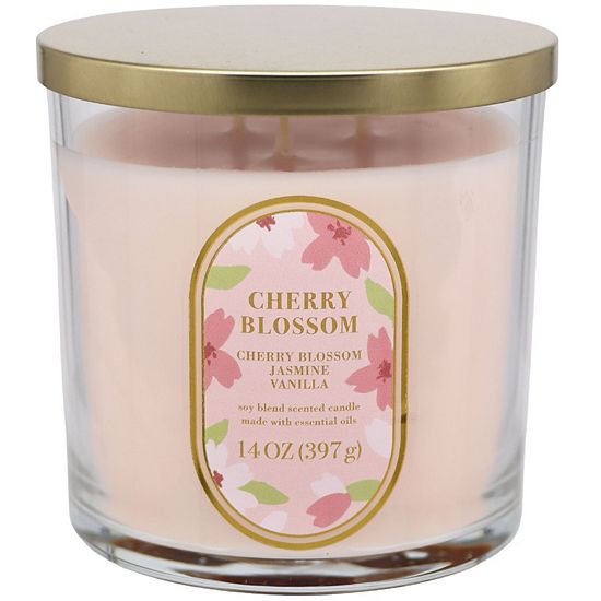 Sonoma Goods For Life® Cherry Blossom 14-oz. Candle Jar