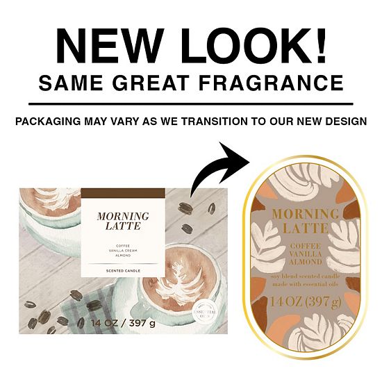  Sonoma Goods For Life® Morning Latte 14-oz. Candle Jar