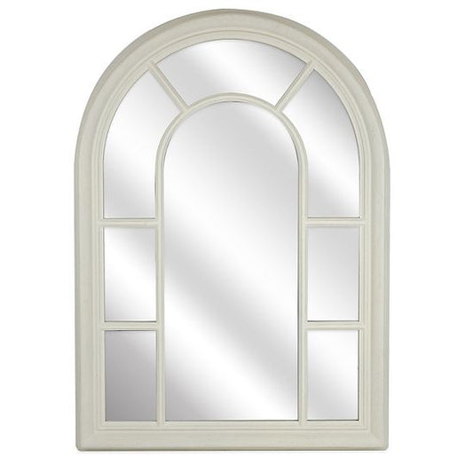  Sonoma Goods For Life® Shabby White Window Pane Mirror